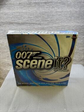 Screenlife Scene It? 007 Edition DVD Game Movie & TV Trivia Game Complete Sealed
